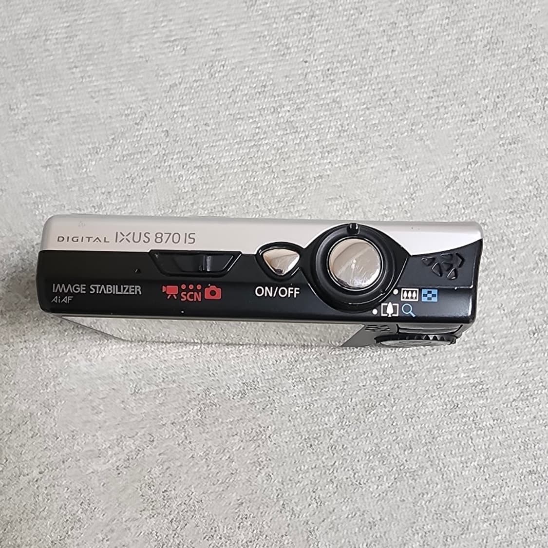 희귀) 실버색상 민트급 캐논 익서스 IXUS 870 IS 세 은디카 상품이미지3