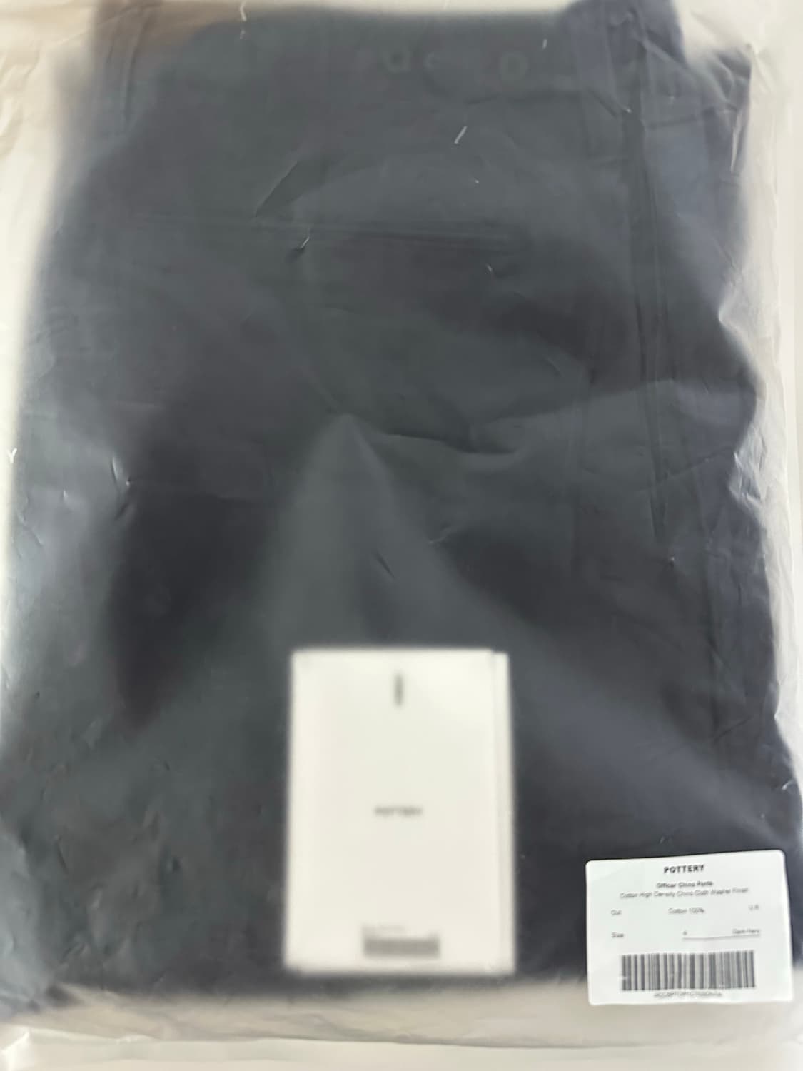 포터리 오피서 치노팬츠(택비닐채 새상품급,다크네이비,4사이즈) 상품이미지2