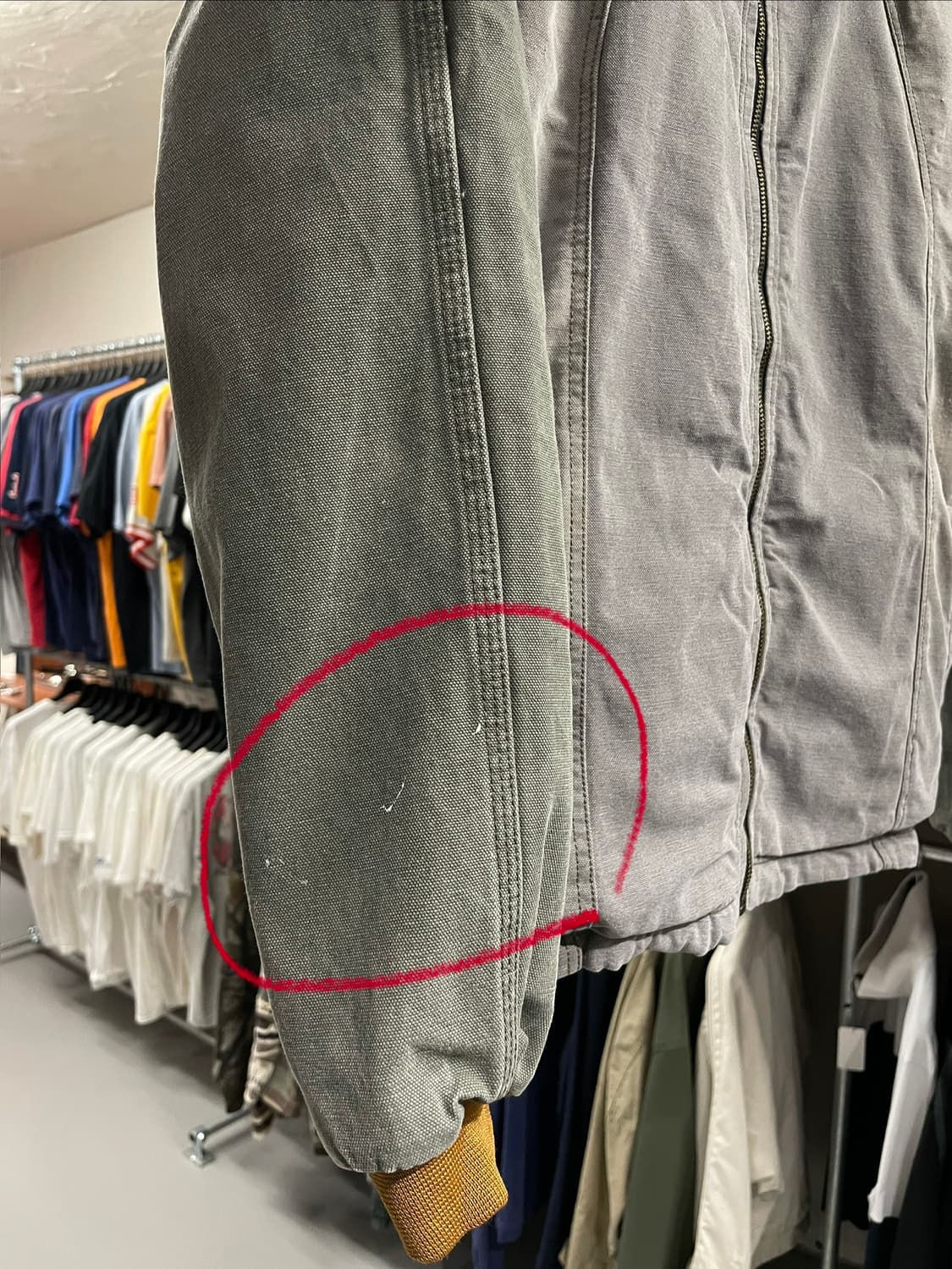 빈티지 리메이크 워크 자켓   상품이미지9