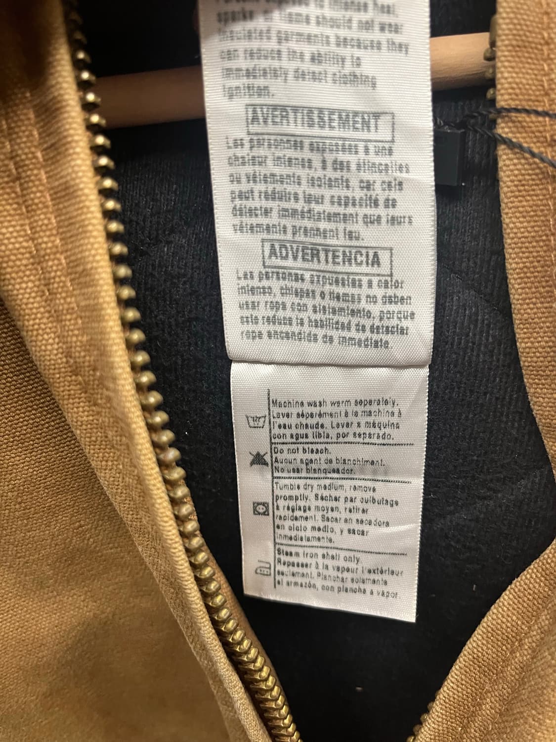 10s 칼하트 덕액티브 자켓 j130 brn 상품이미지8