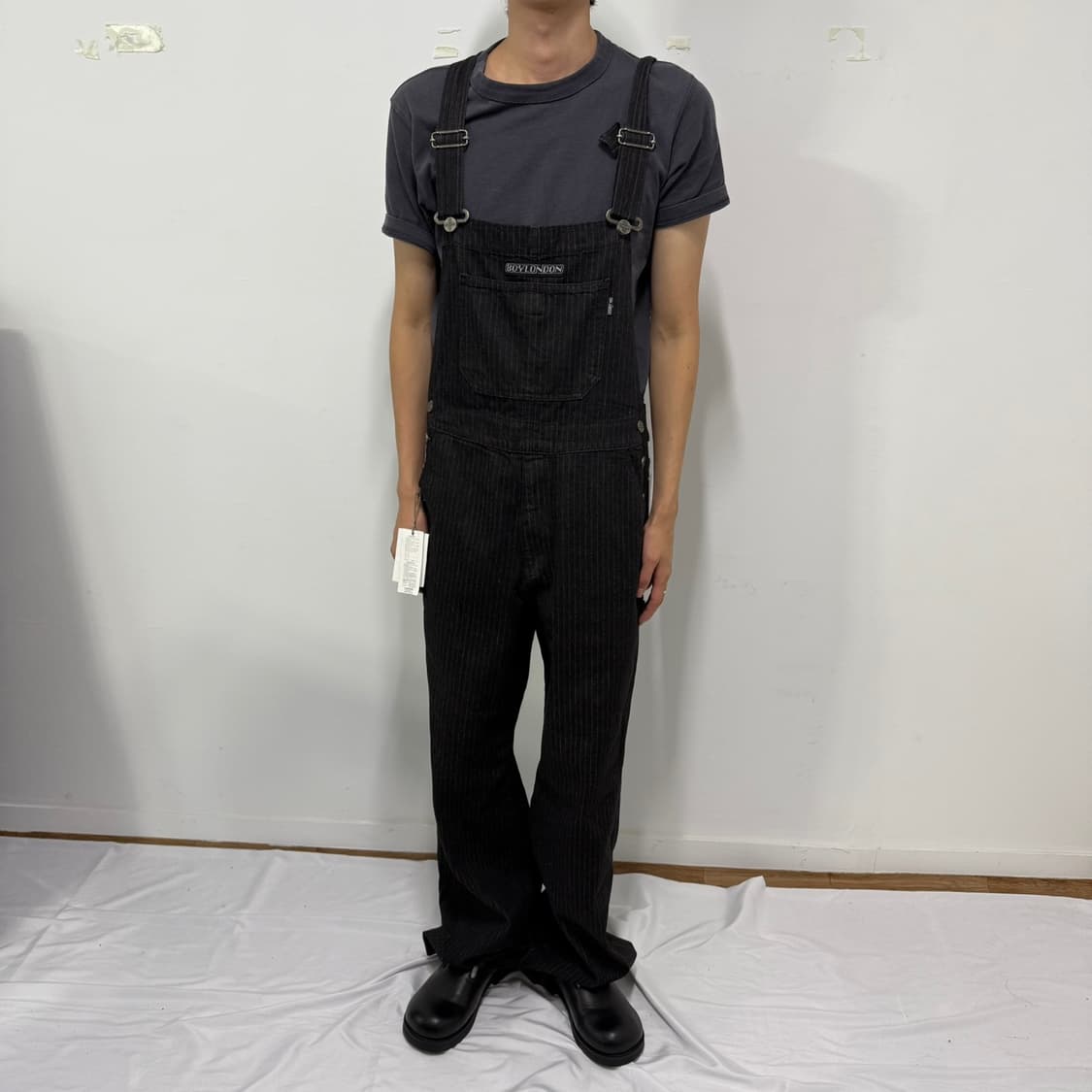 보이런던 히코리 데님 오버롤  상품이미지3