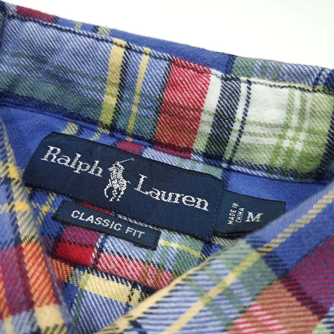 CK092 M 폴로 플란넬 클래식 타탄체크 셔츠 남방 상품이미지3