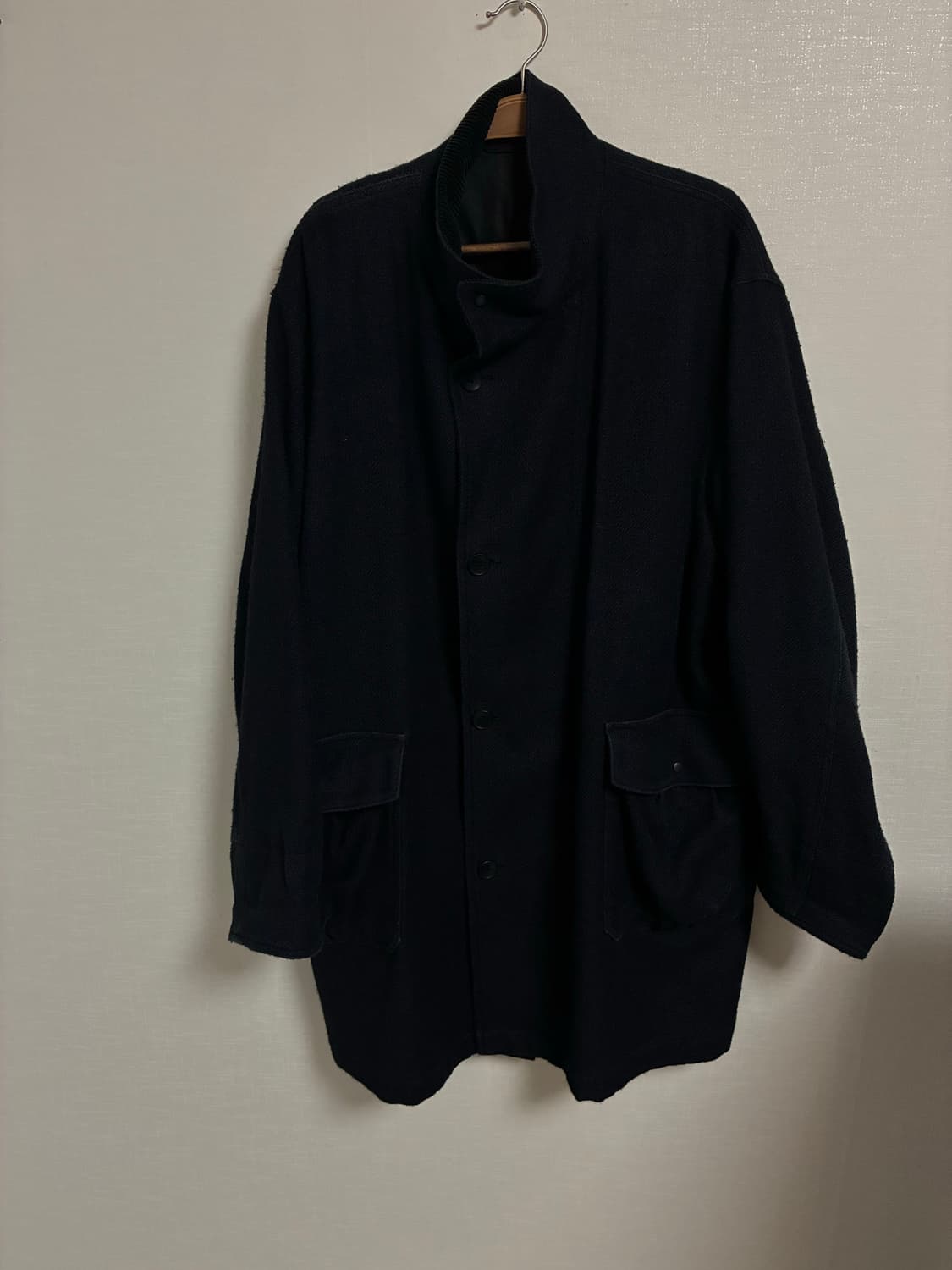 캡틴선샤인 스탠드칼라 모즈코트 38size 다크네이비 상품이미지2