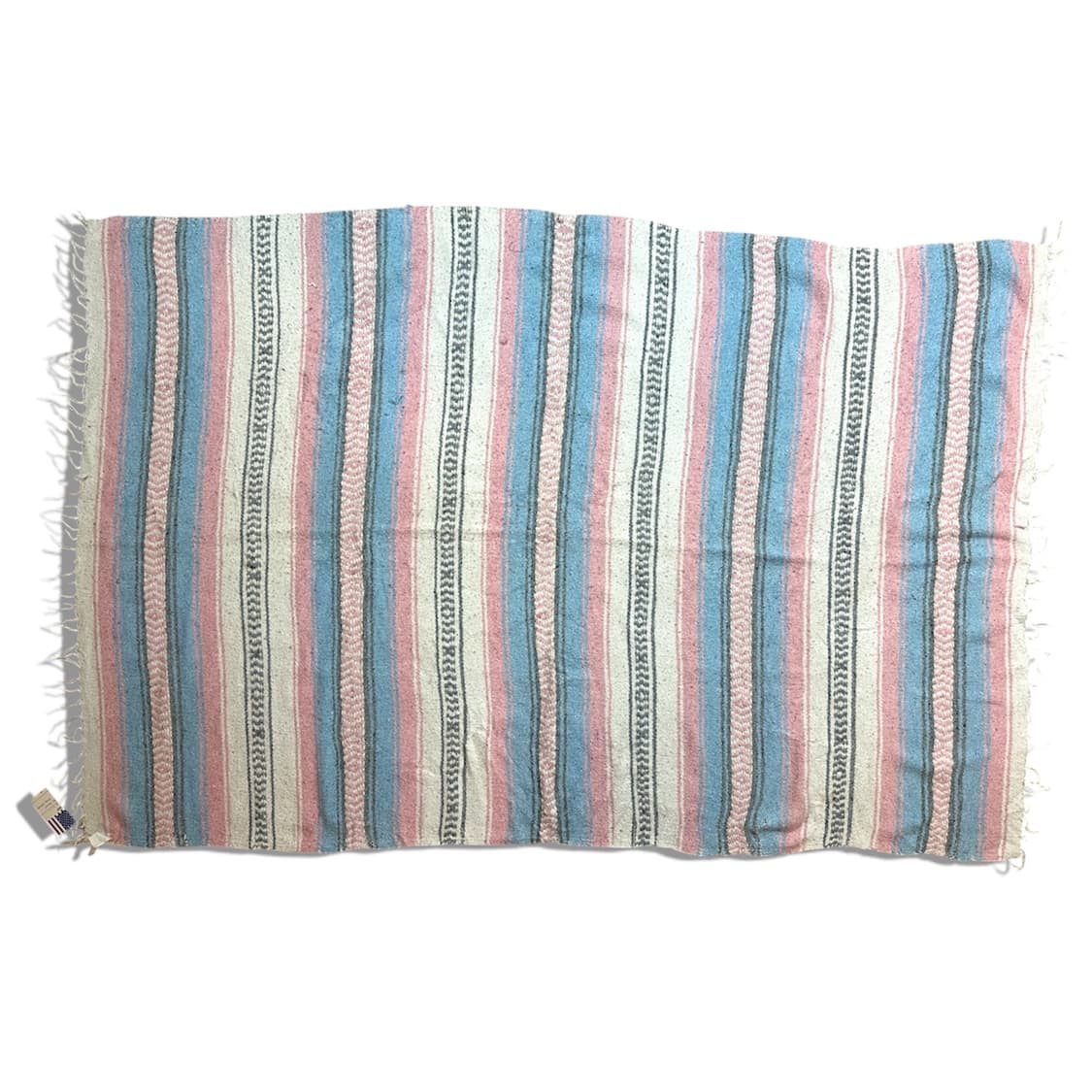 90s Mexican Serape Blanket 상품이미지3