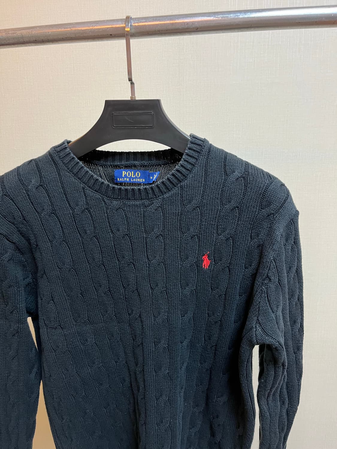 Polo cable knit 상품이미지2