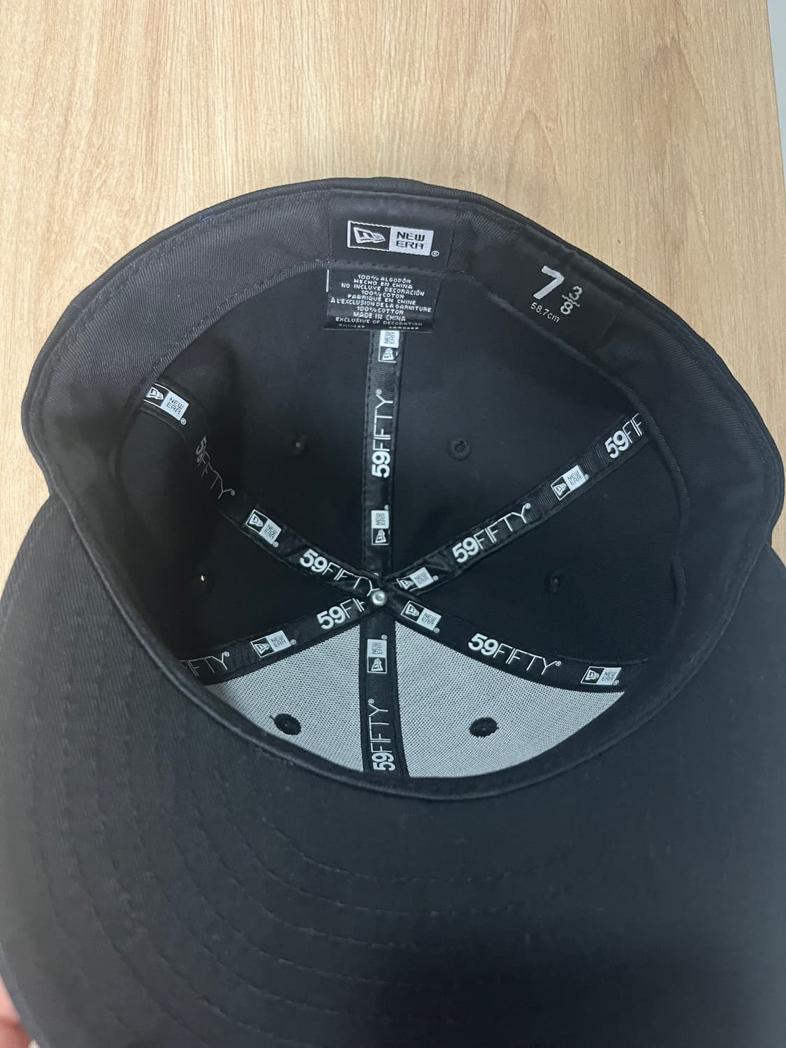 뉴에라 7 3/8(58.7cm) 블랙 상품이미지3
