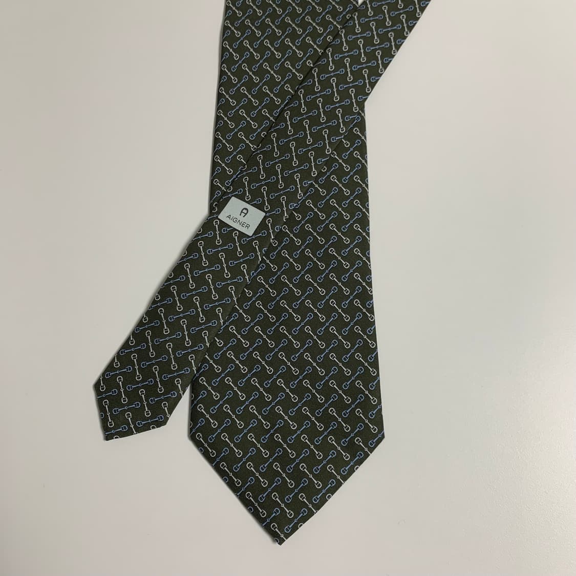 아이그너(AIGNER) 새상품급 명품넥타이 100실크 클래식정장  코디 상품이미지3