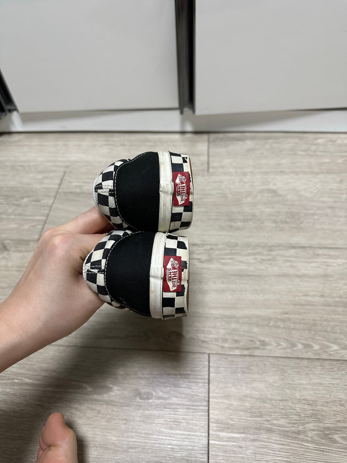 280 반스 사이드테잎 슬립온 체커보드 상품이미지4