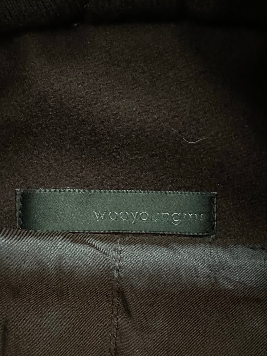 우영미 후드 모직 코트 105 상품이미지7