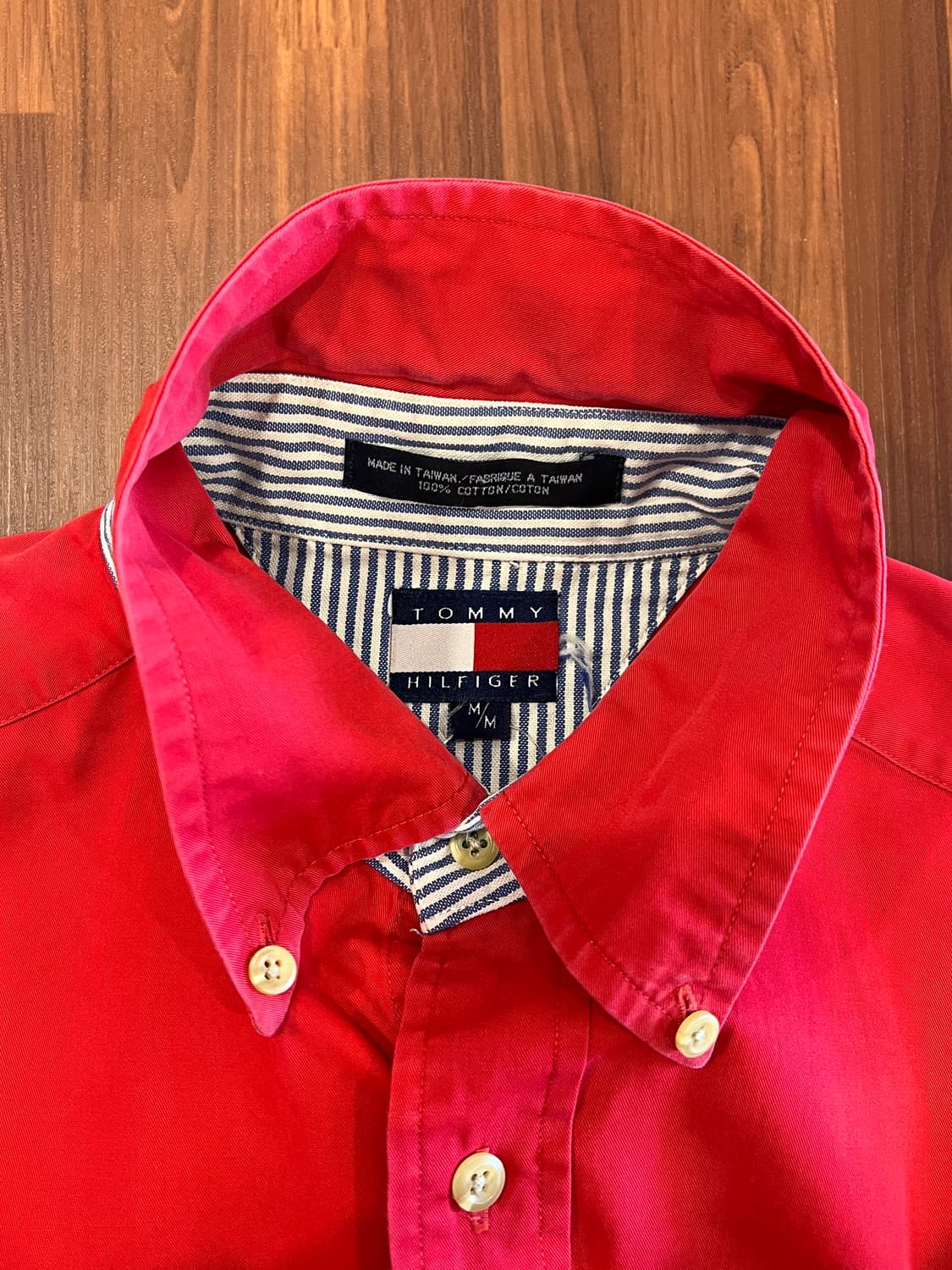 90s Tommy Hilfiger 타미힐피거 코튼 셔츠 상품이미지10