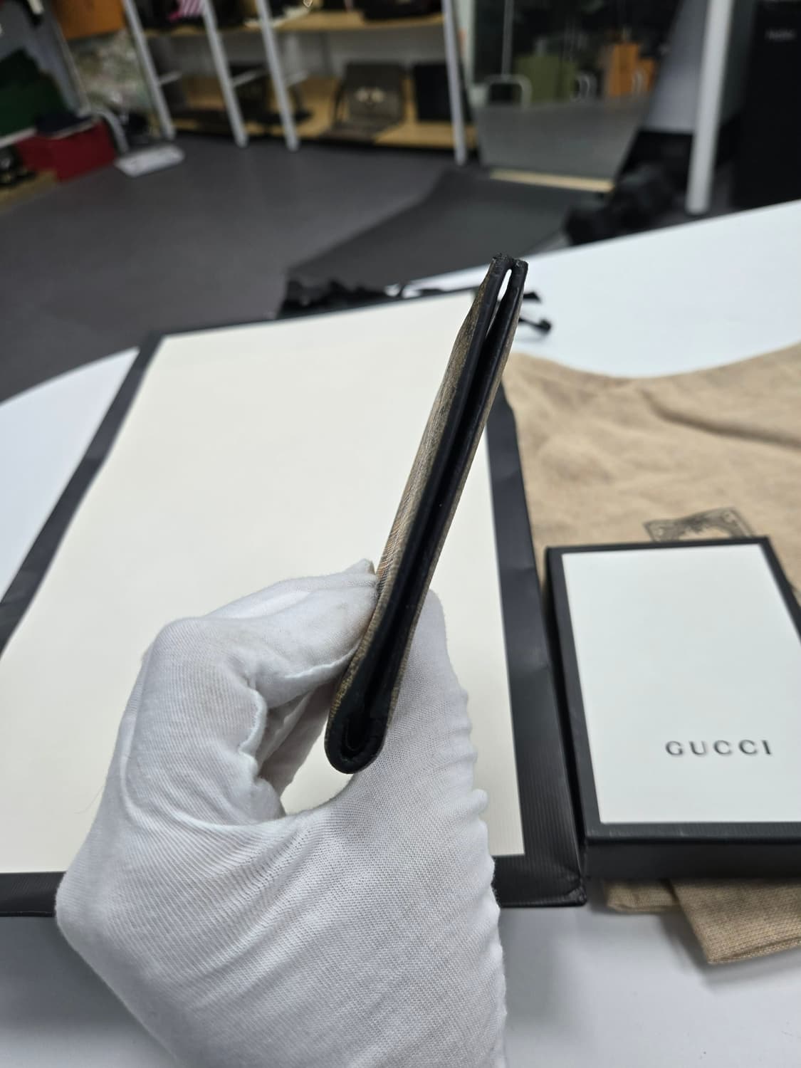 [A급컨디션]구찌 타이거 반지갑 상품이미지4