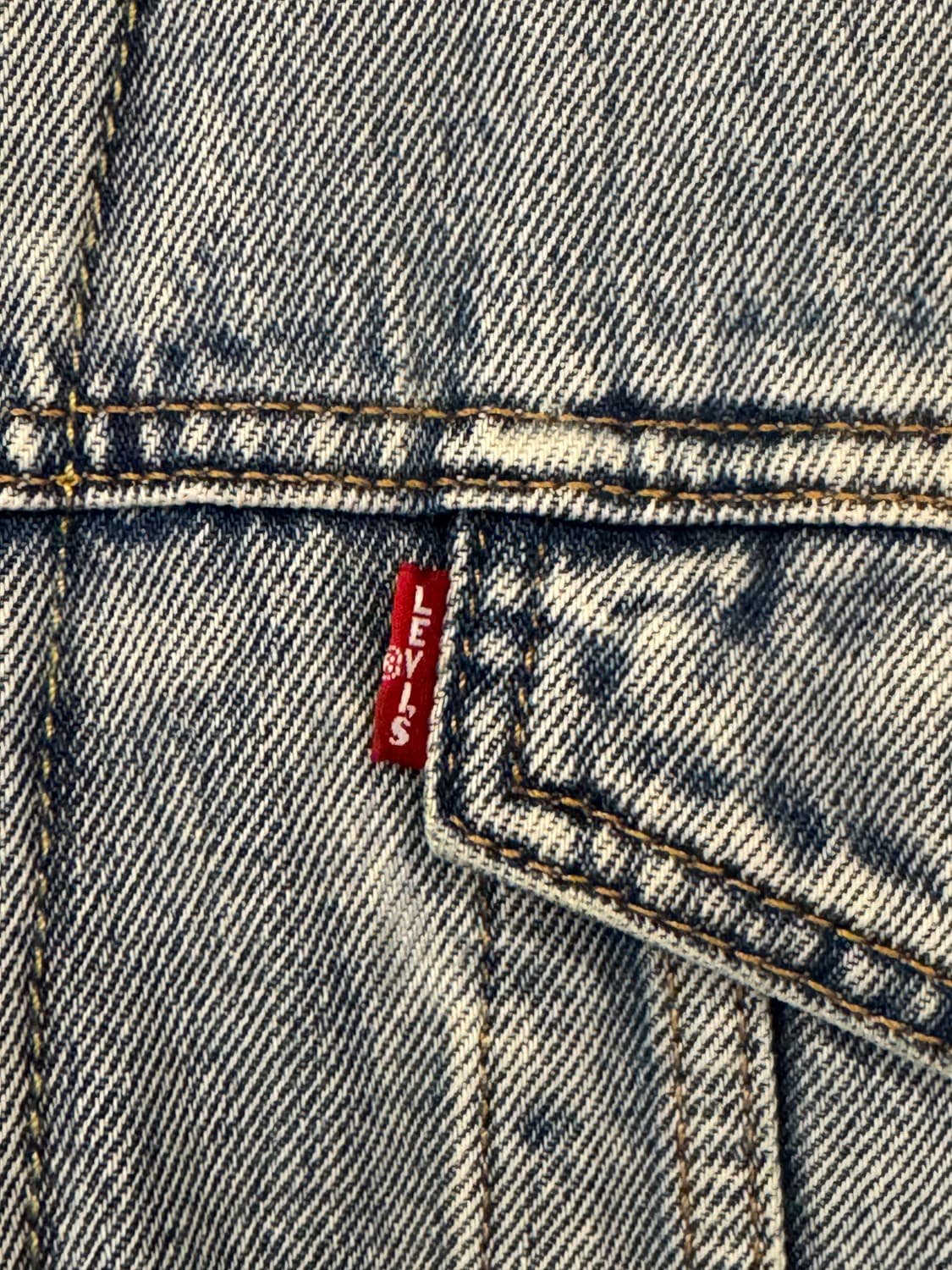 리바이스 프리미엄 데님 양털 자켓 L 상품이미지3