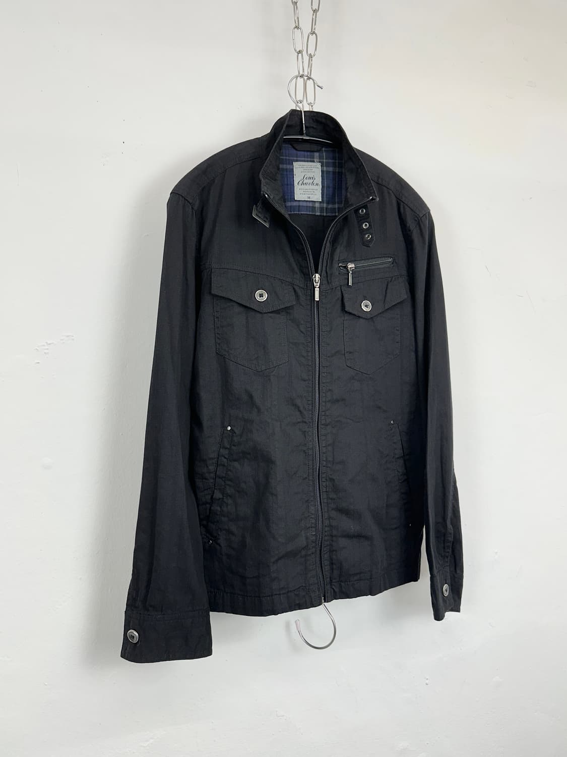 Louis Chavlon Stand Collar Zip-Up Jacket 상품이미지1