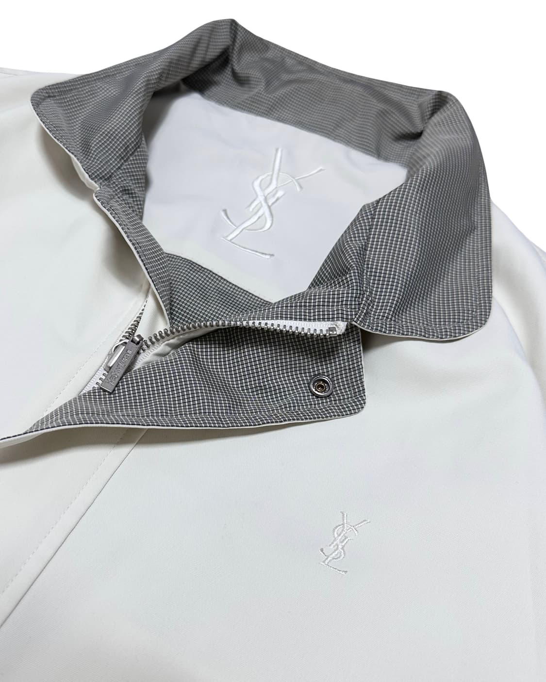 YSL 입생로랑 로고 블루종 자켓 상품이미지4