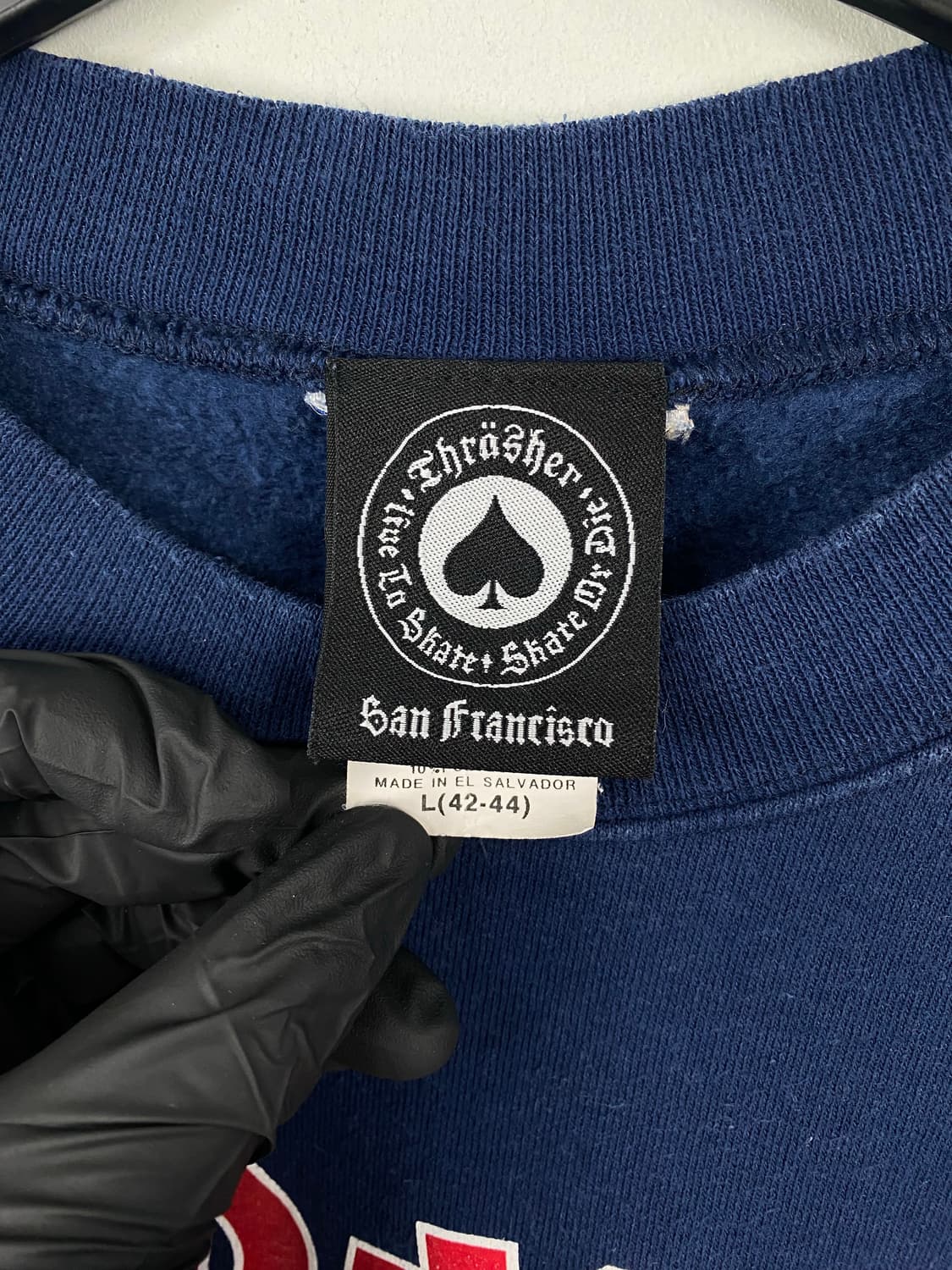 트레셔 맨투맨 네이비 XL <629> 상품이미지6