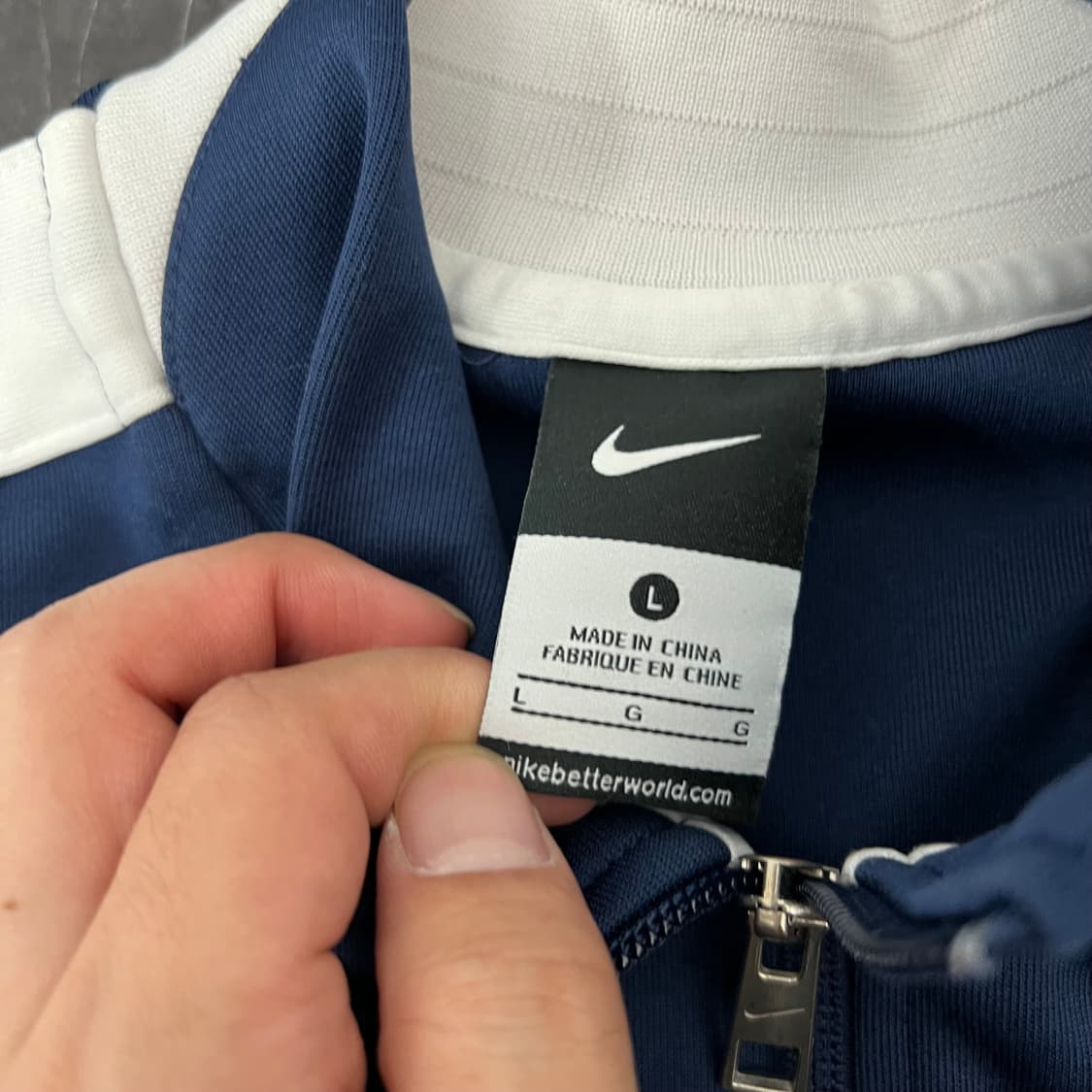 나이키 스우시 프랑스 14-16 국대 투웨이 트랙탑 져지자켓  상품이미지6