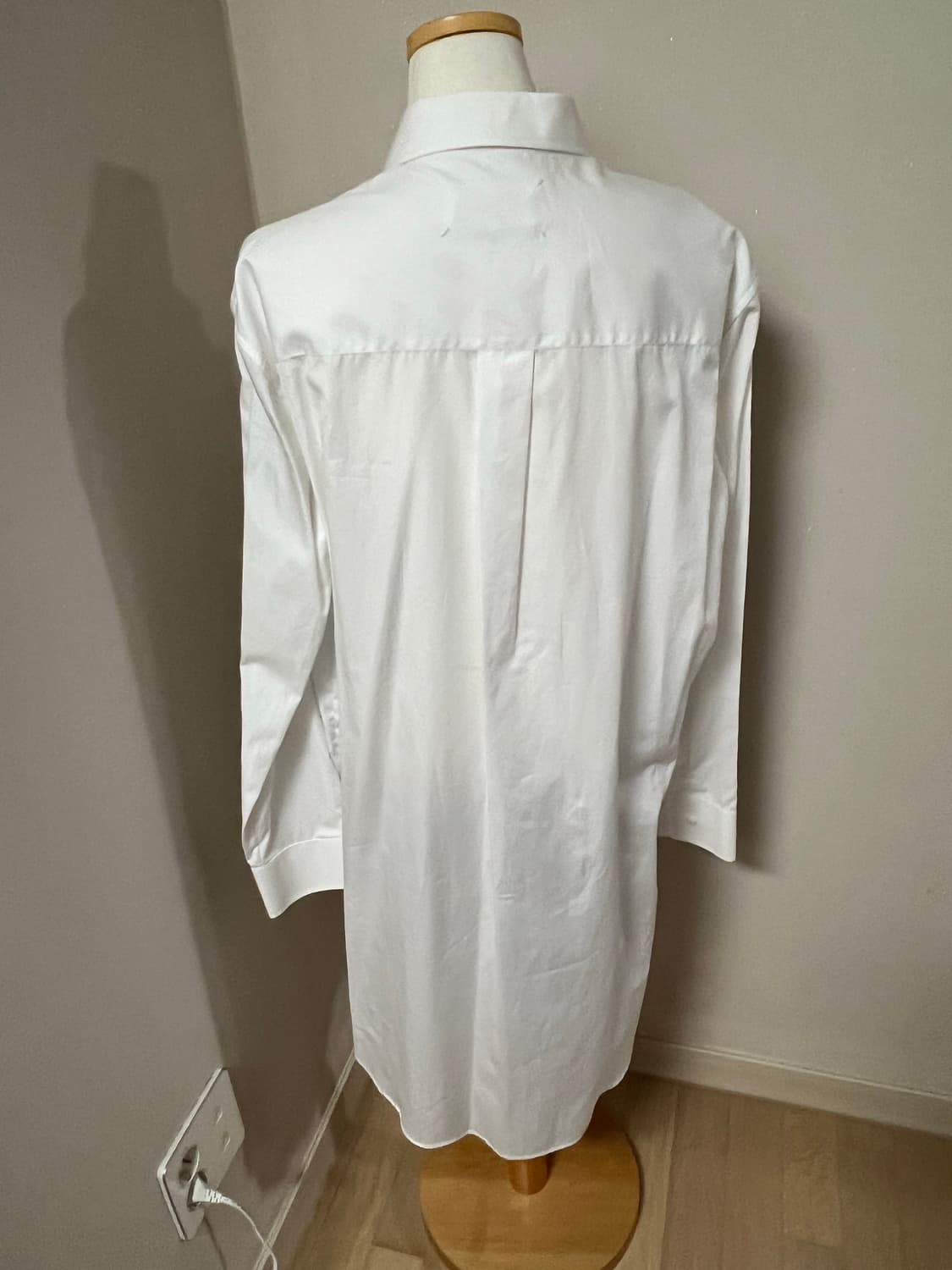 Maison Margiela 마르지엘라 호일 레이어드 셔츠 드레스 새상품 상품이미지3