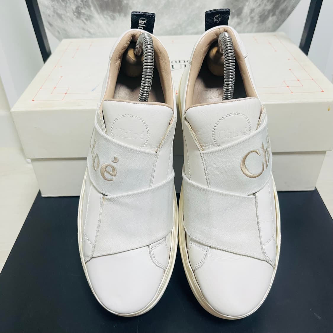 정품 37) 끌로에 로렌 밴드 스니커즈 235~240 상품이미지3