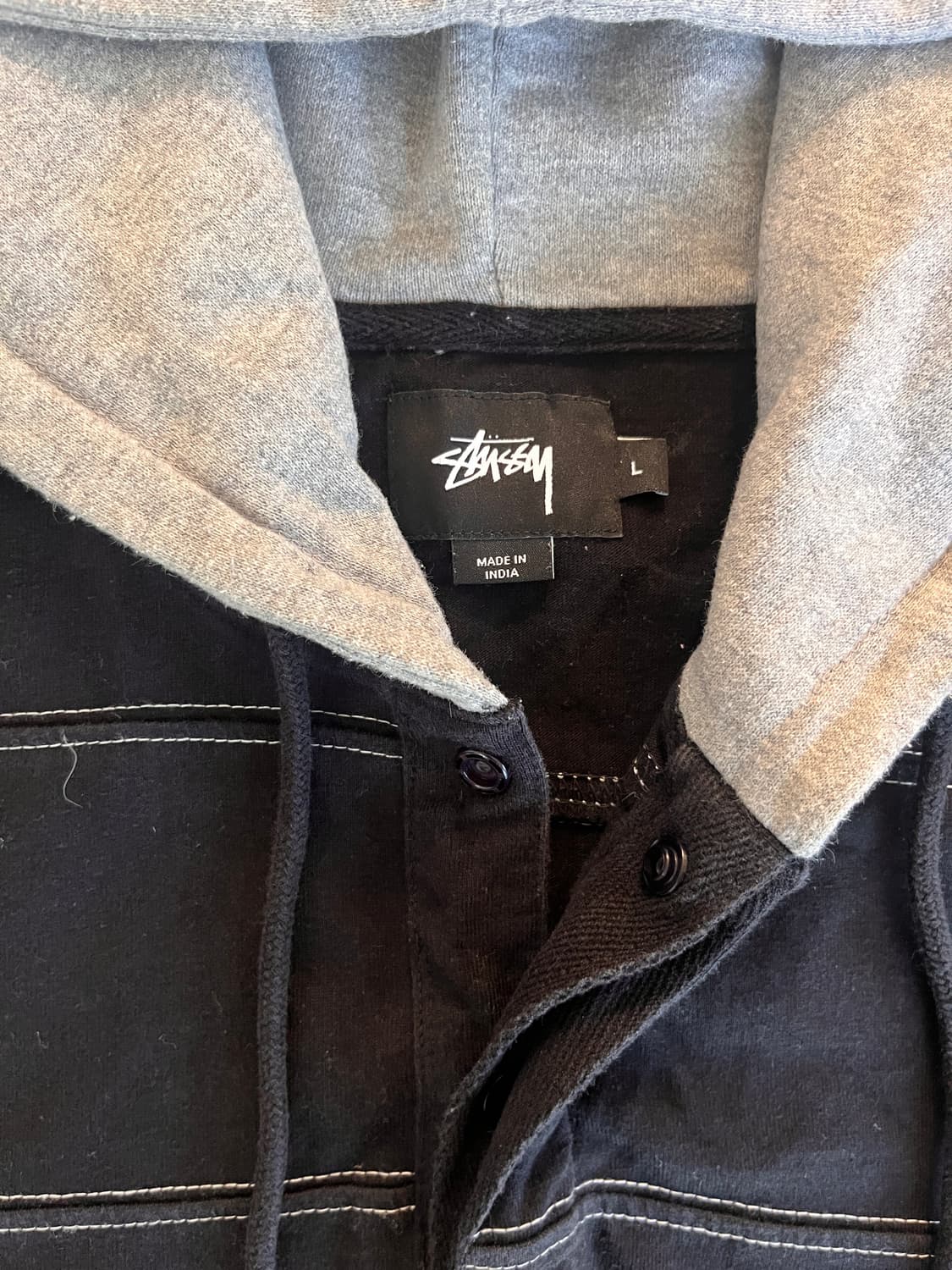 스투시 Stussy 헤비 저지 스프라이트 후드티 상품이미지2