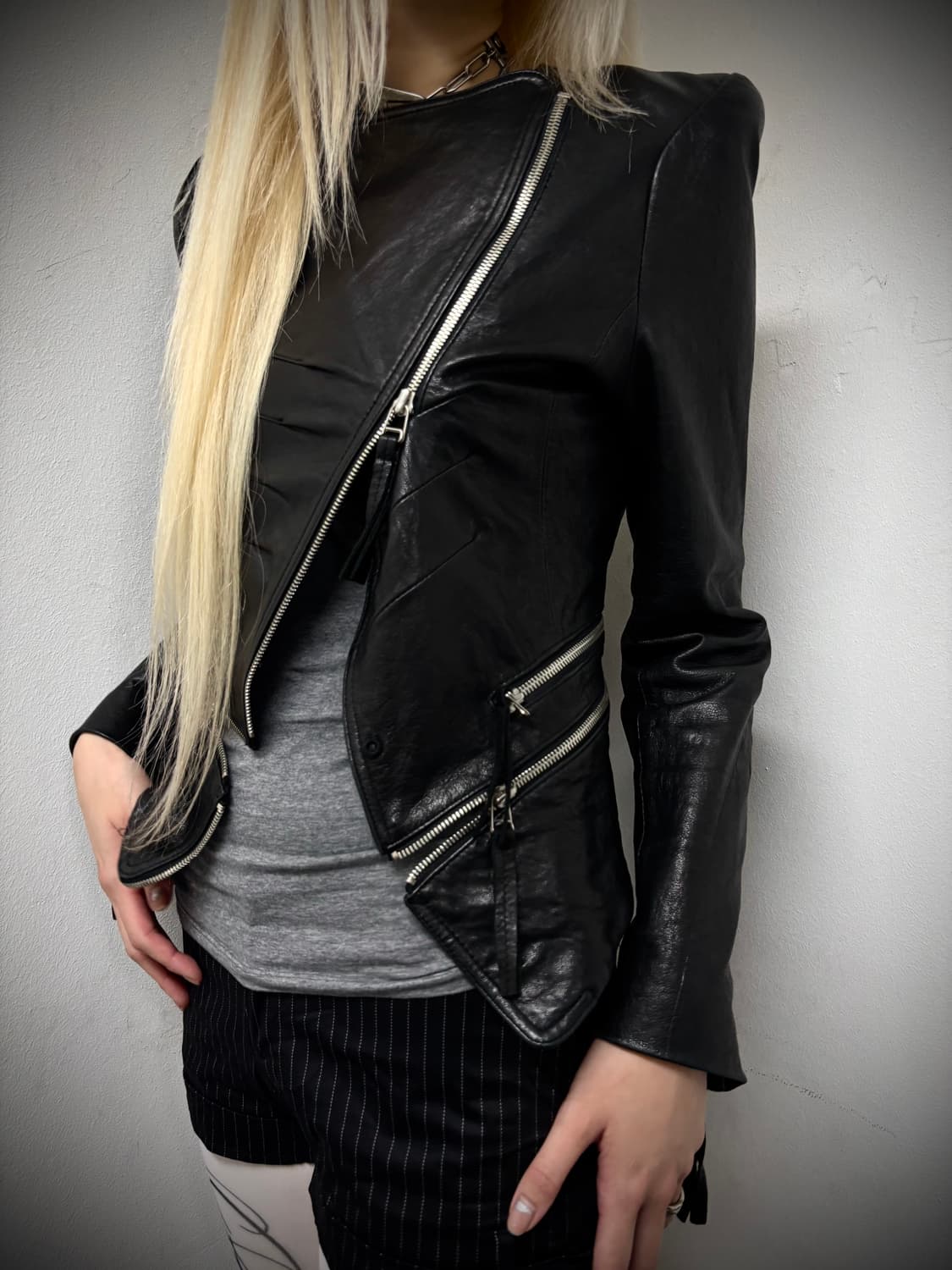 Rare Design Side Zipper demountable Drap 상품이미지8