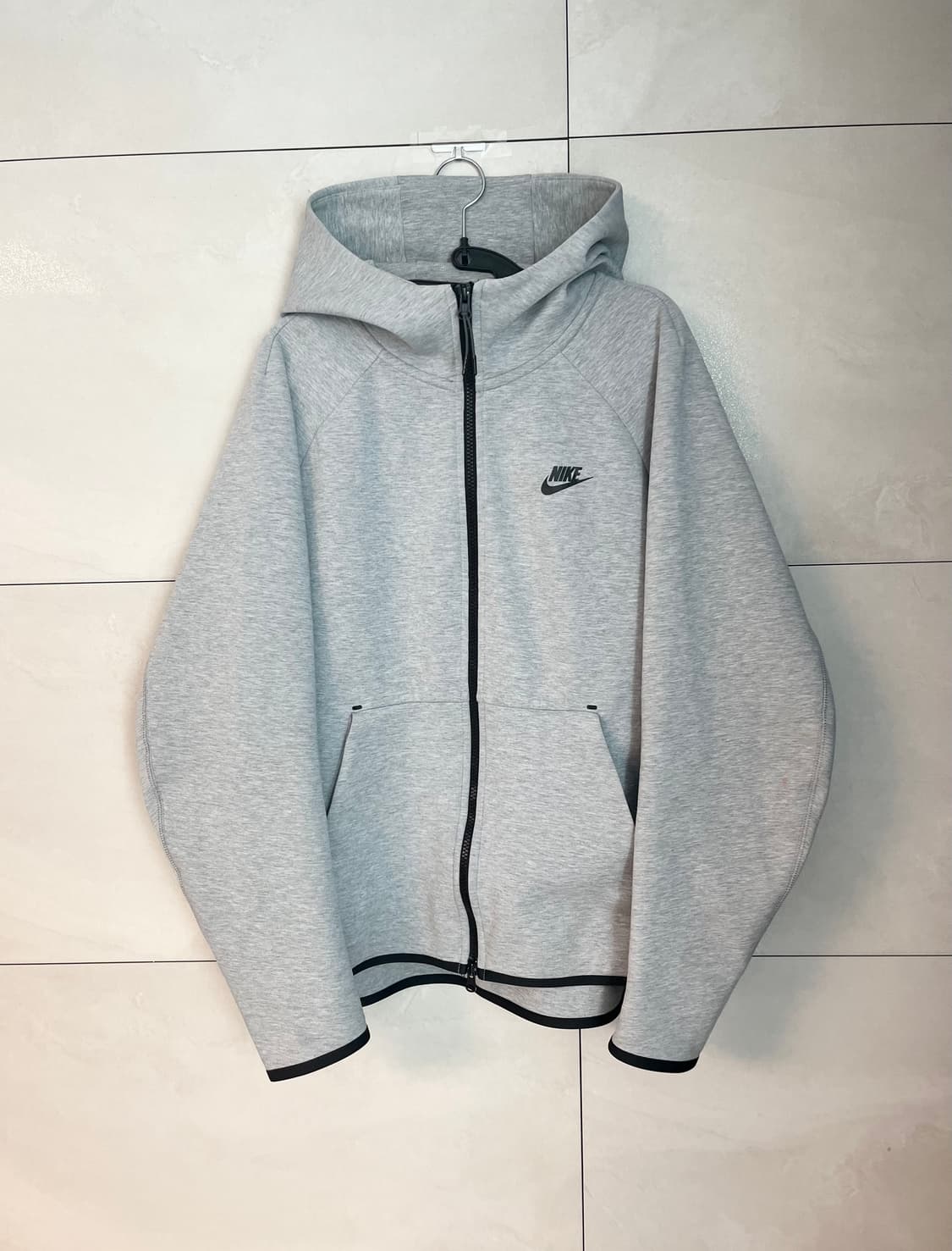 나이키 테크팩 후드집업 그레이 (XL) 상품이미지3