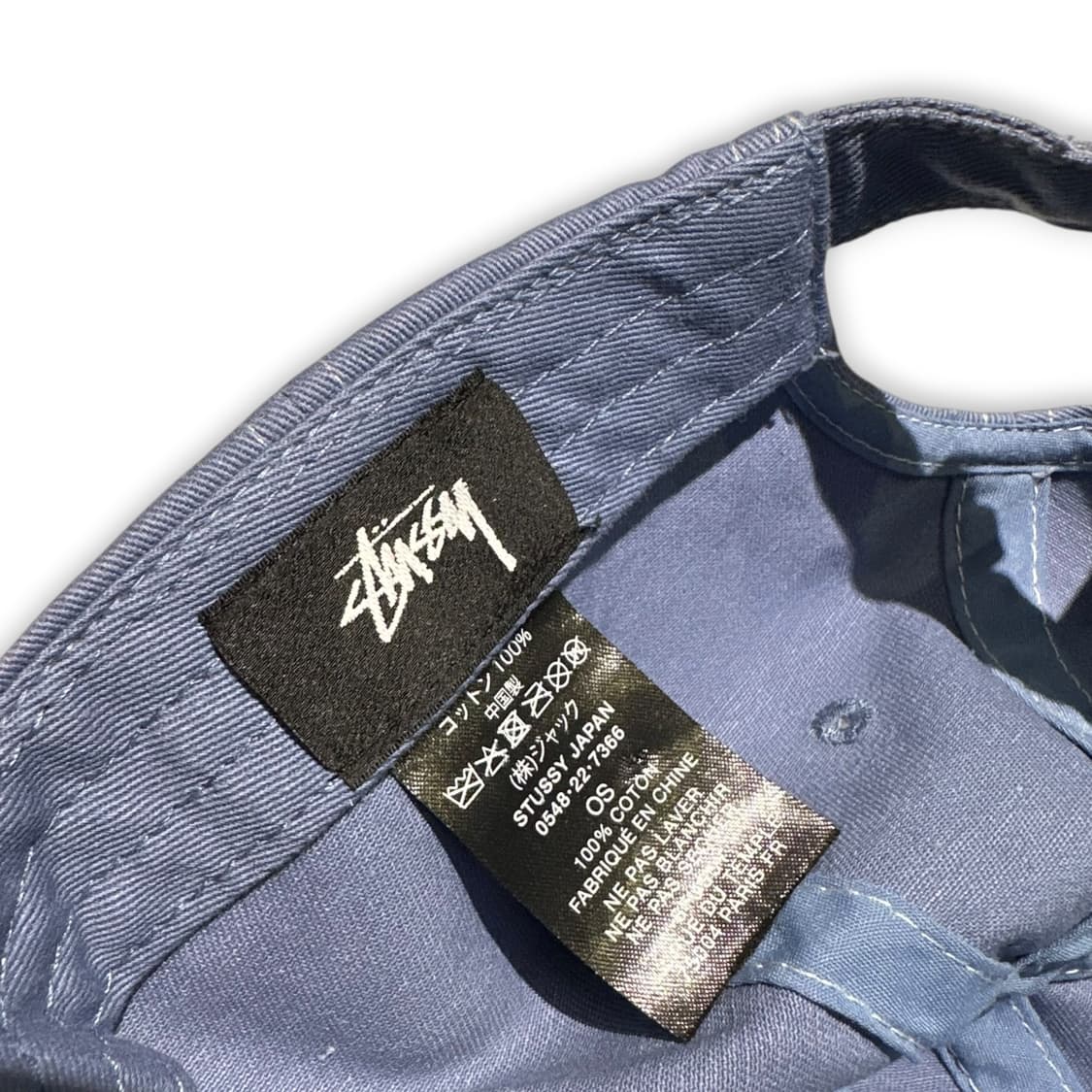 스투시 자수 레터링 볼캡 상품이미지5