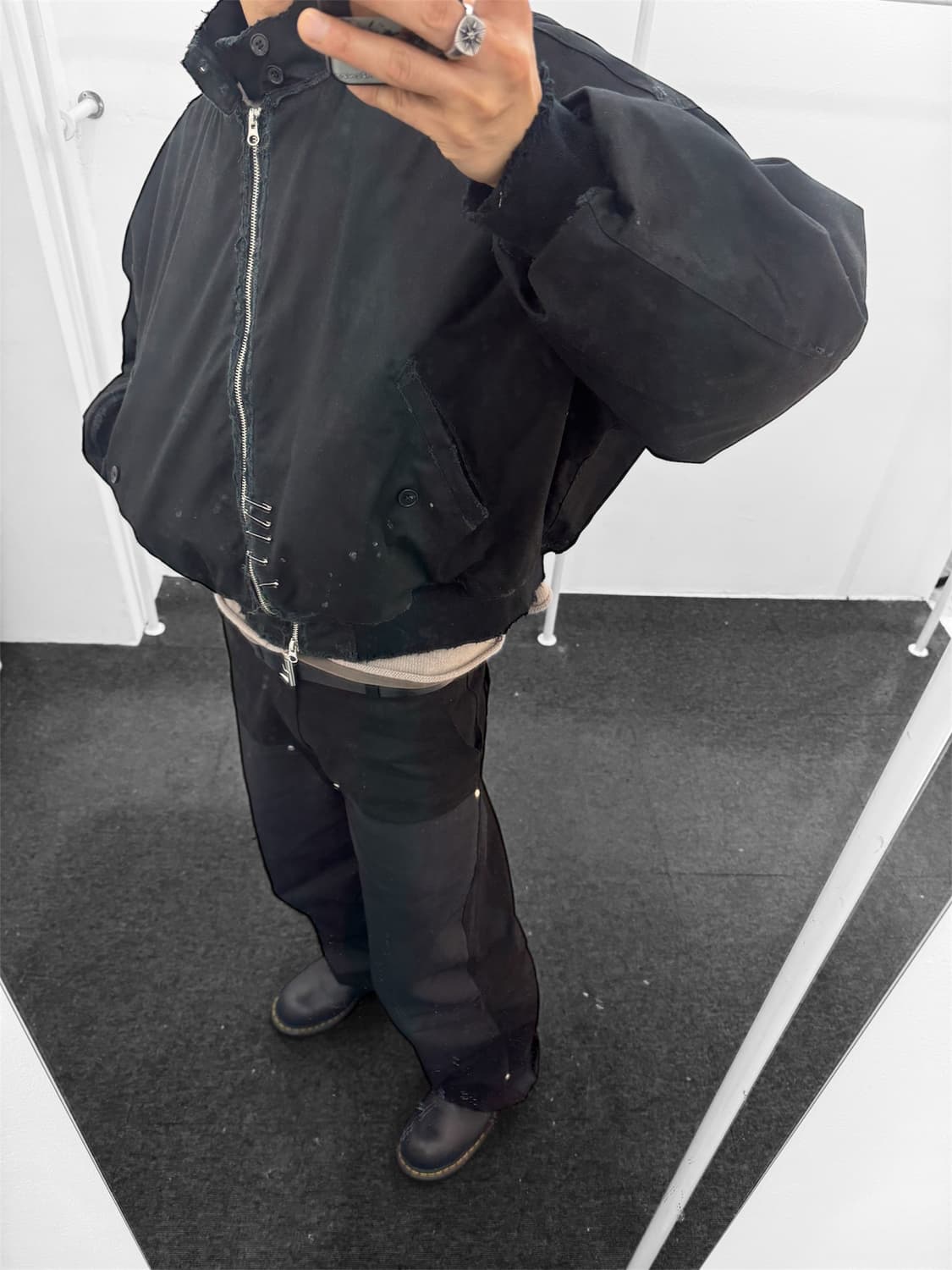 빈티지 패디드 패딩자켓 상품이미지8