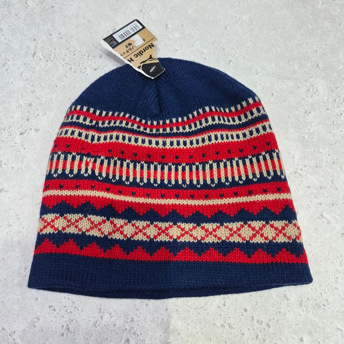 노르딕 패턴 니트 비니 남녀공용 상품이미지3