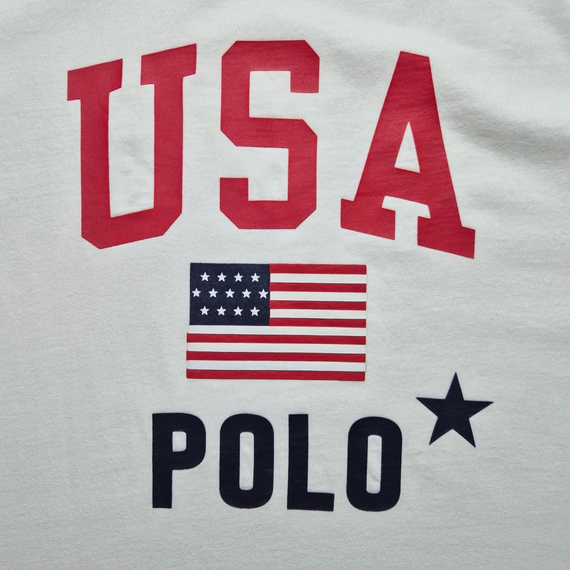 [M] 폴로 랄프로렌 USA 로고 반팔티셔츠 상품이미지5