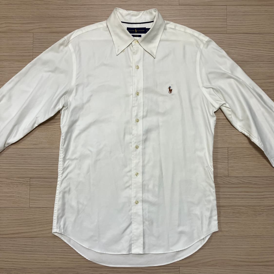 [Polo] 폴로 랄프로렌 긴팔 셔츠 화이트 L 상품이미지2
