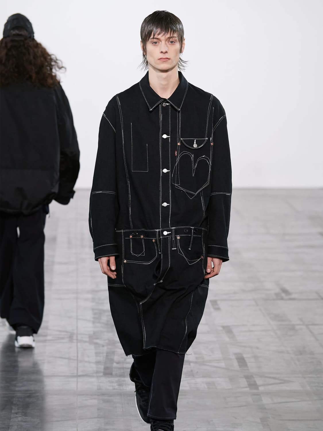 준야 와타나베 리바이스 23aw 데님 코트 상품이미지2