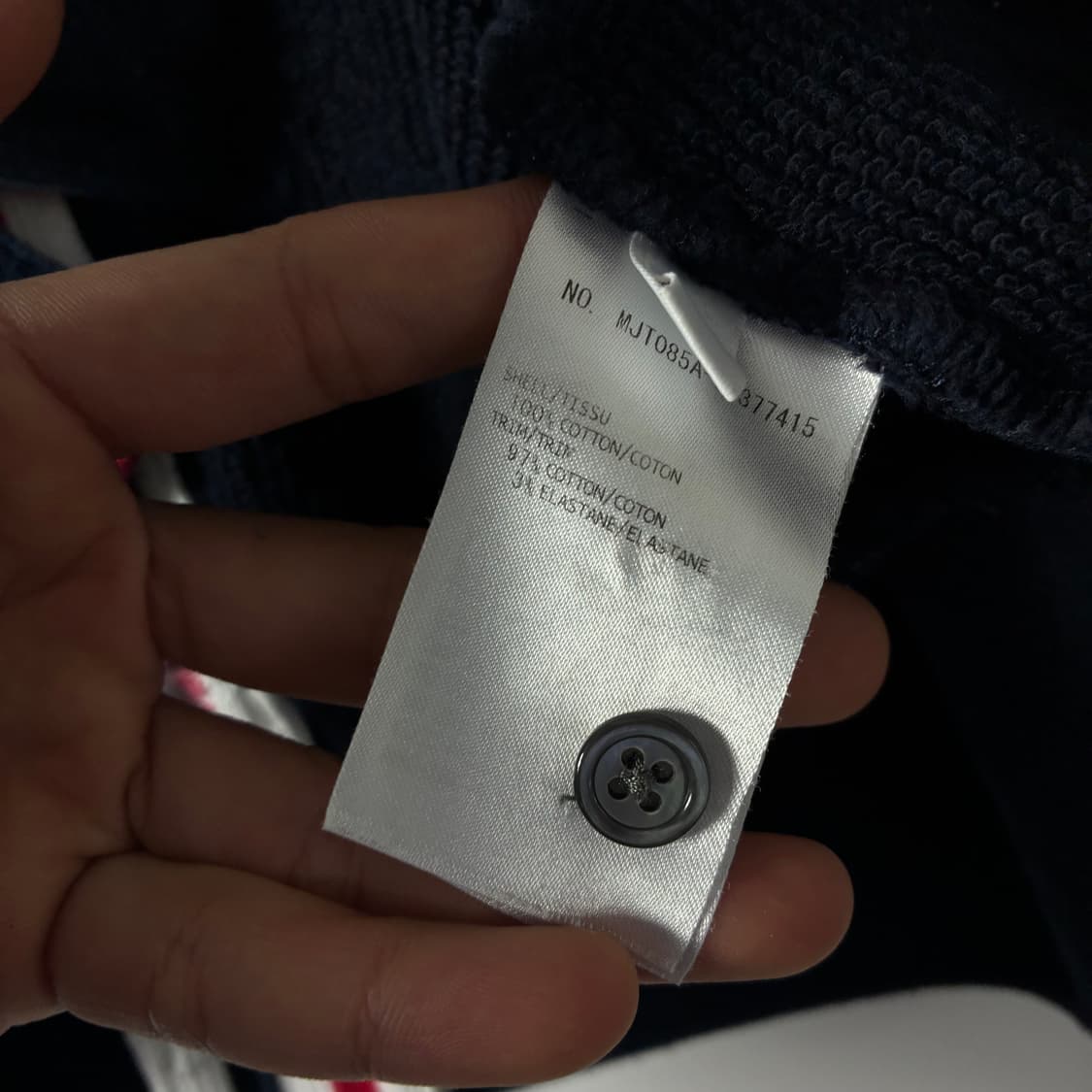 Thom browne  톰브라운 센터백 스트라이프 백삼선 맨투맨 상품이미지8