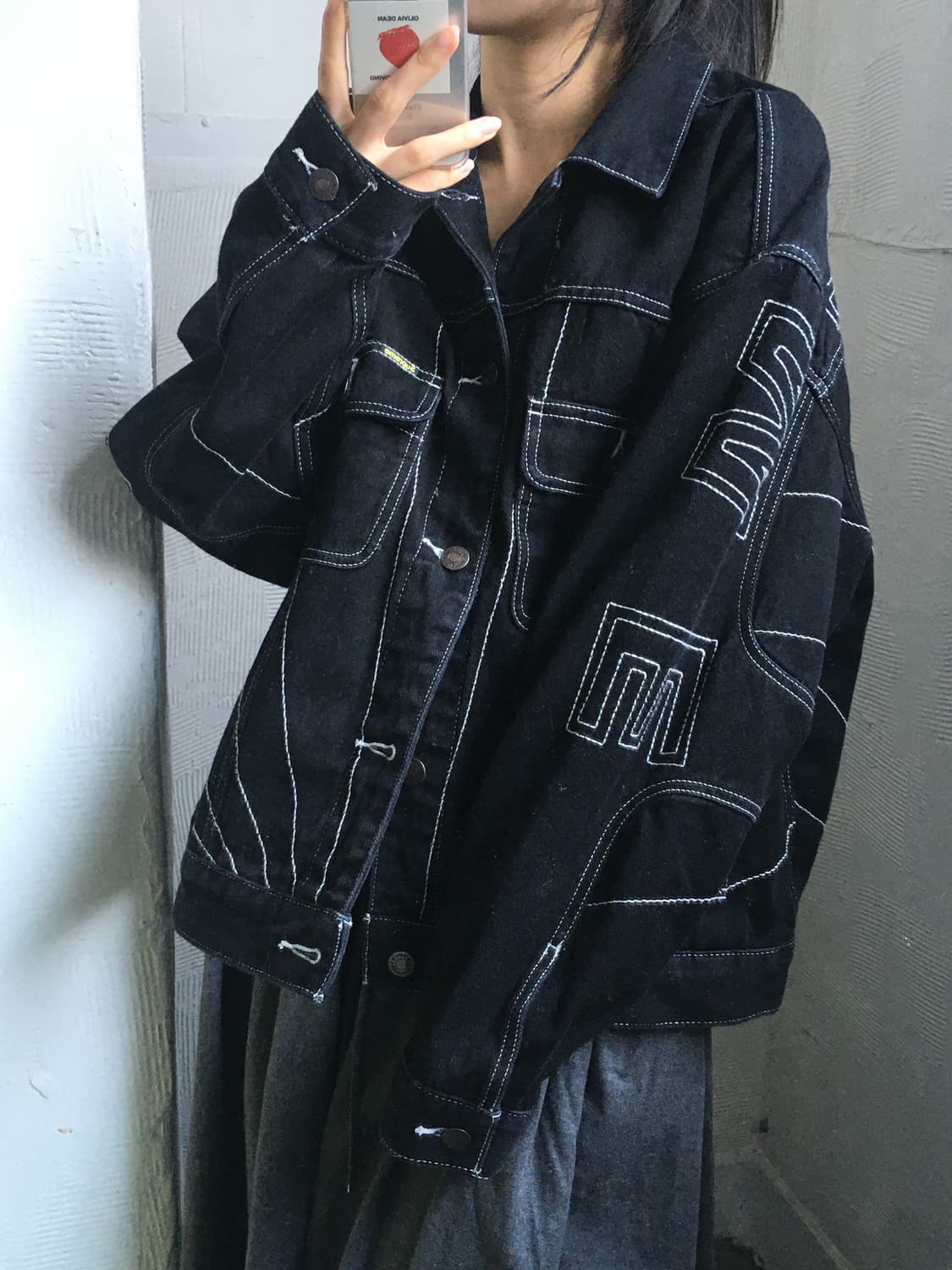 Supreme 슈프림 23FW 레이디얼 자수 트러커  상품이미지3