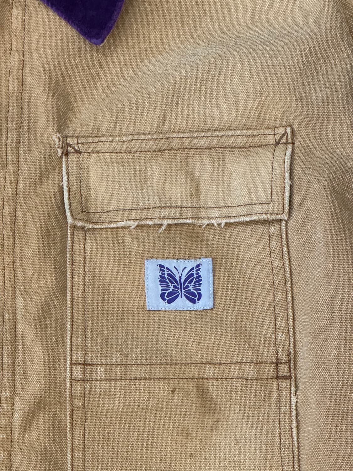 [S][100] 니들스 16oz 코튼 캠버스 럼버잭 브라운 상품이미지3