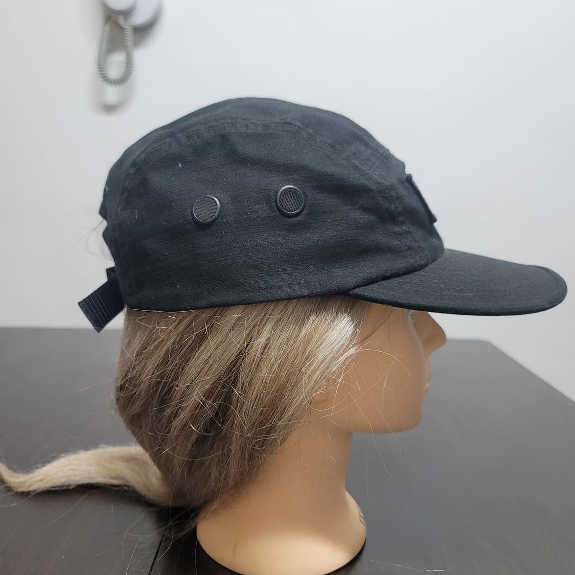 슈프림 검정 캠프캡 상품이미지3