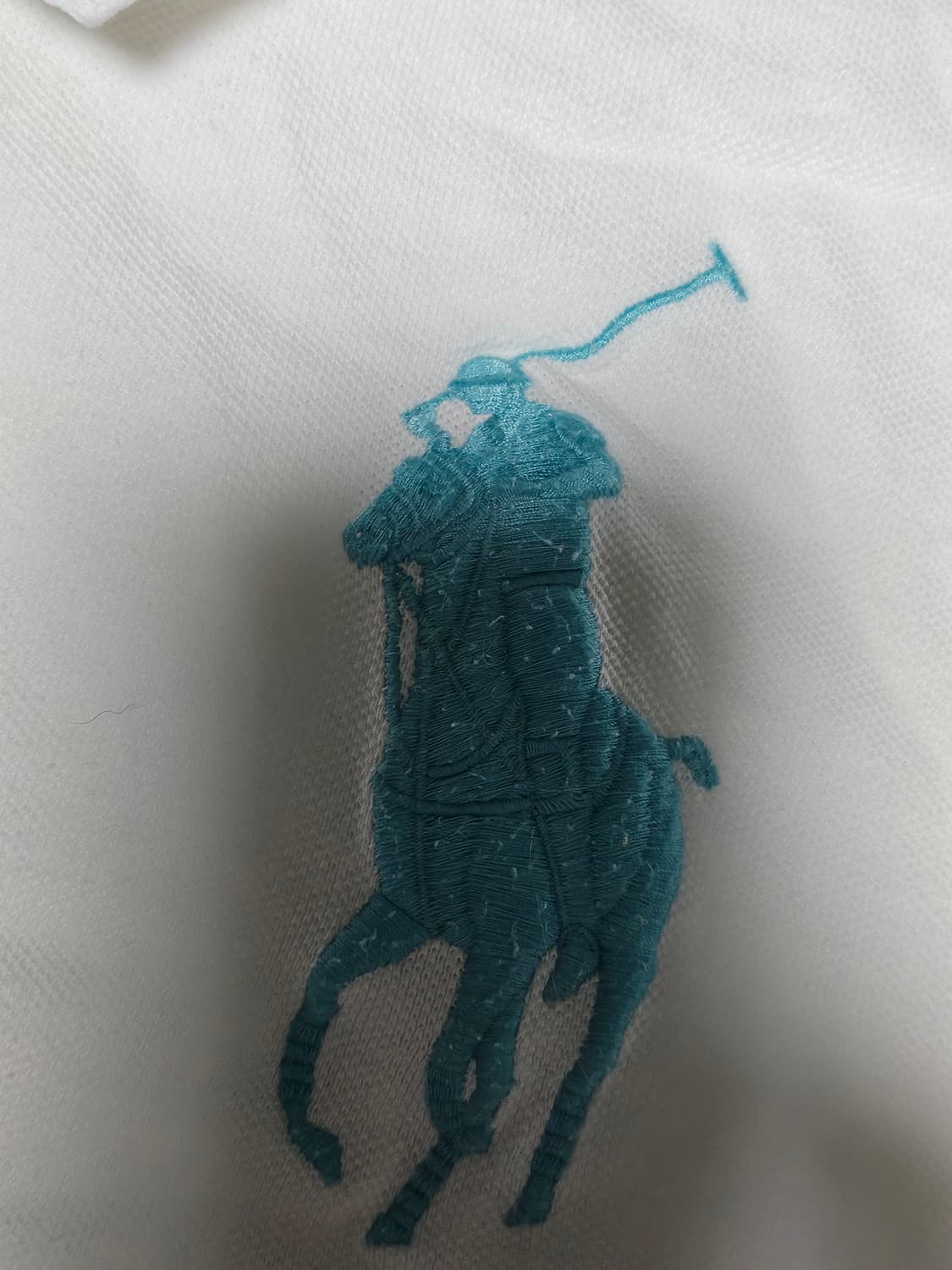 폴로랄프로렌 빅포니 화이트 pk티 카라티 카라티셔츠 M 상품이미지2