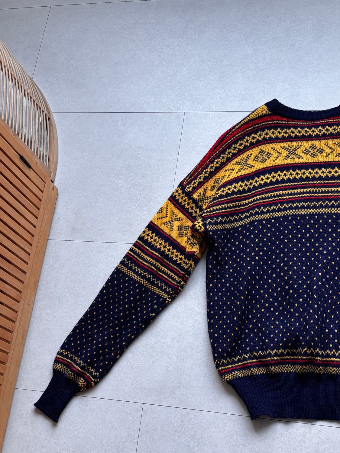 F1 x Marlboro 빈티지 80s 니트 상품이미지8