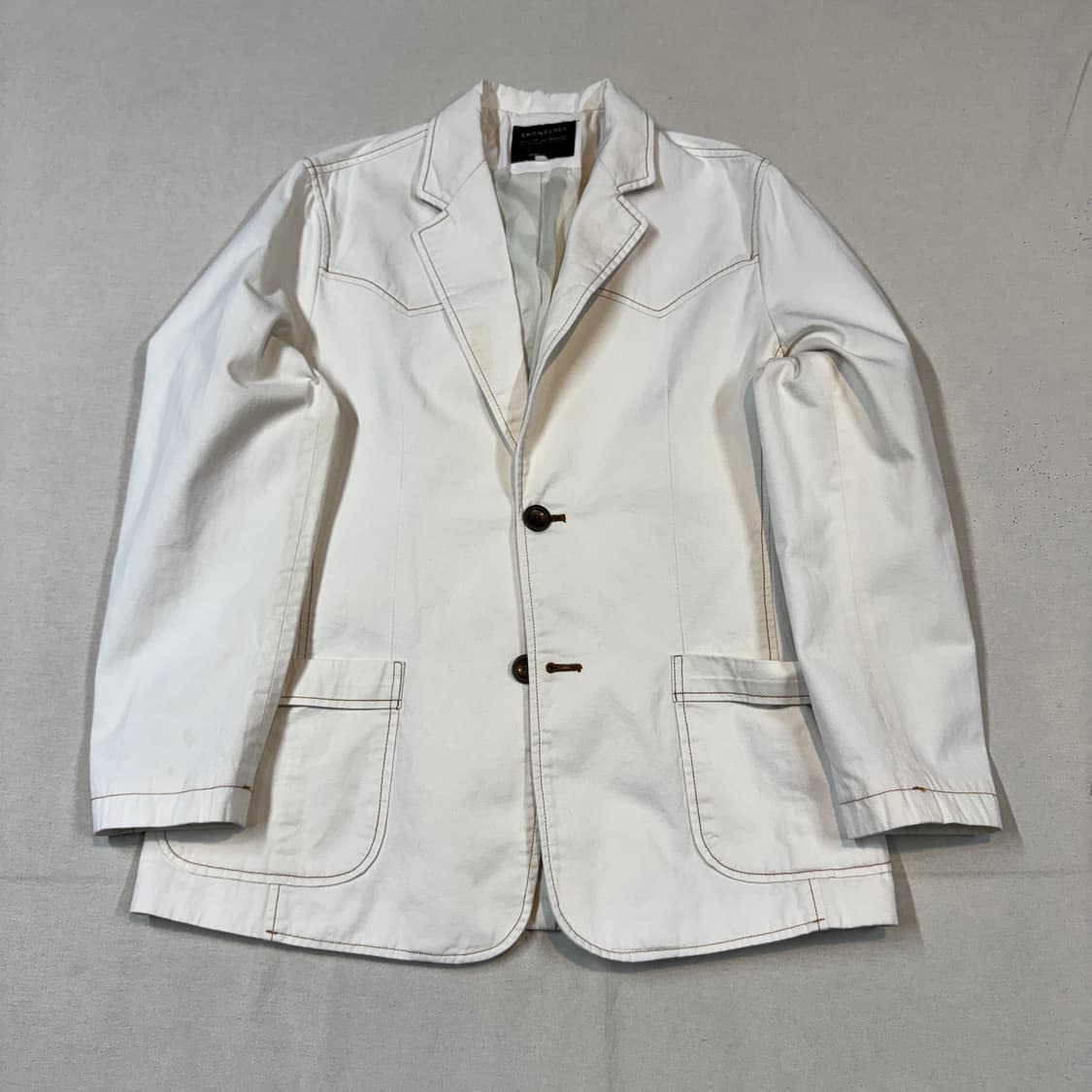 M) 리바이스 엔지니어드 코튼 자켓 크림 화이트 상품이미지1