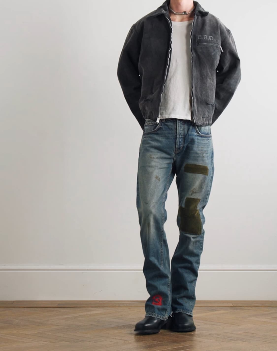 [L] ERD 앙팡리쉬데프리메 blanket lined jacket 상품이미지8