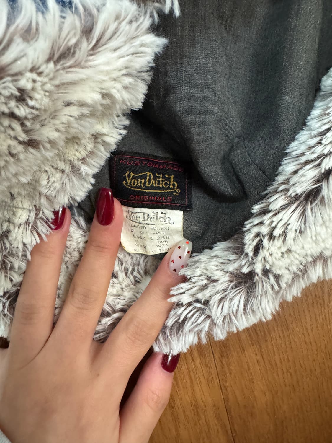 본더치 데님 트루퍼 햇 상품이미지4