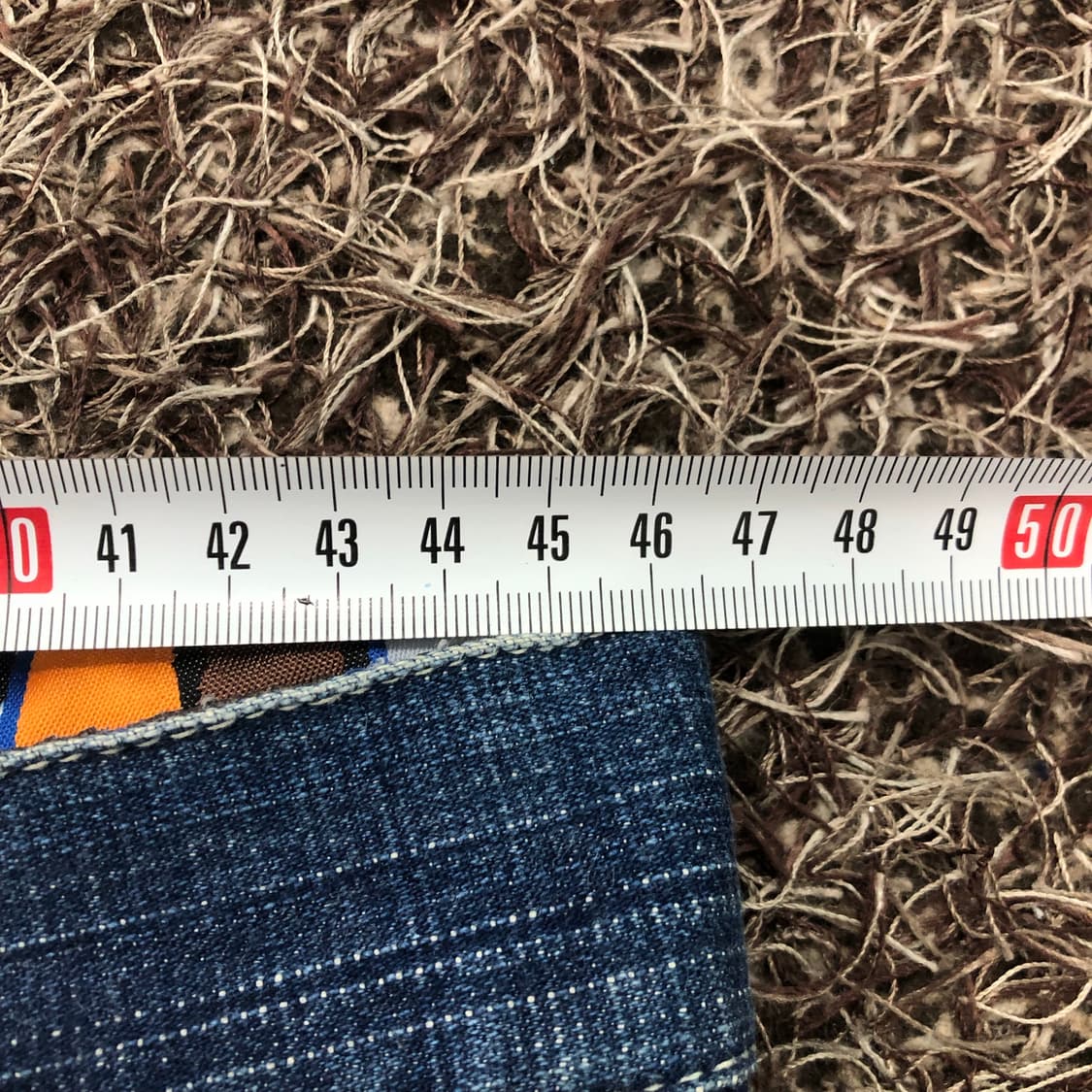 36 플래티넘 후부 00s 올드스쿨 힙합 배기진 데님 팬츠 상품이미지7