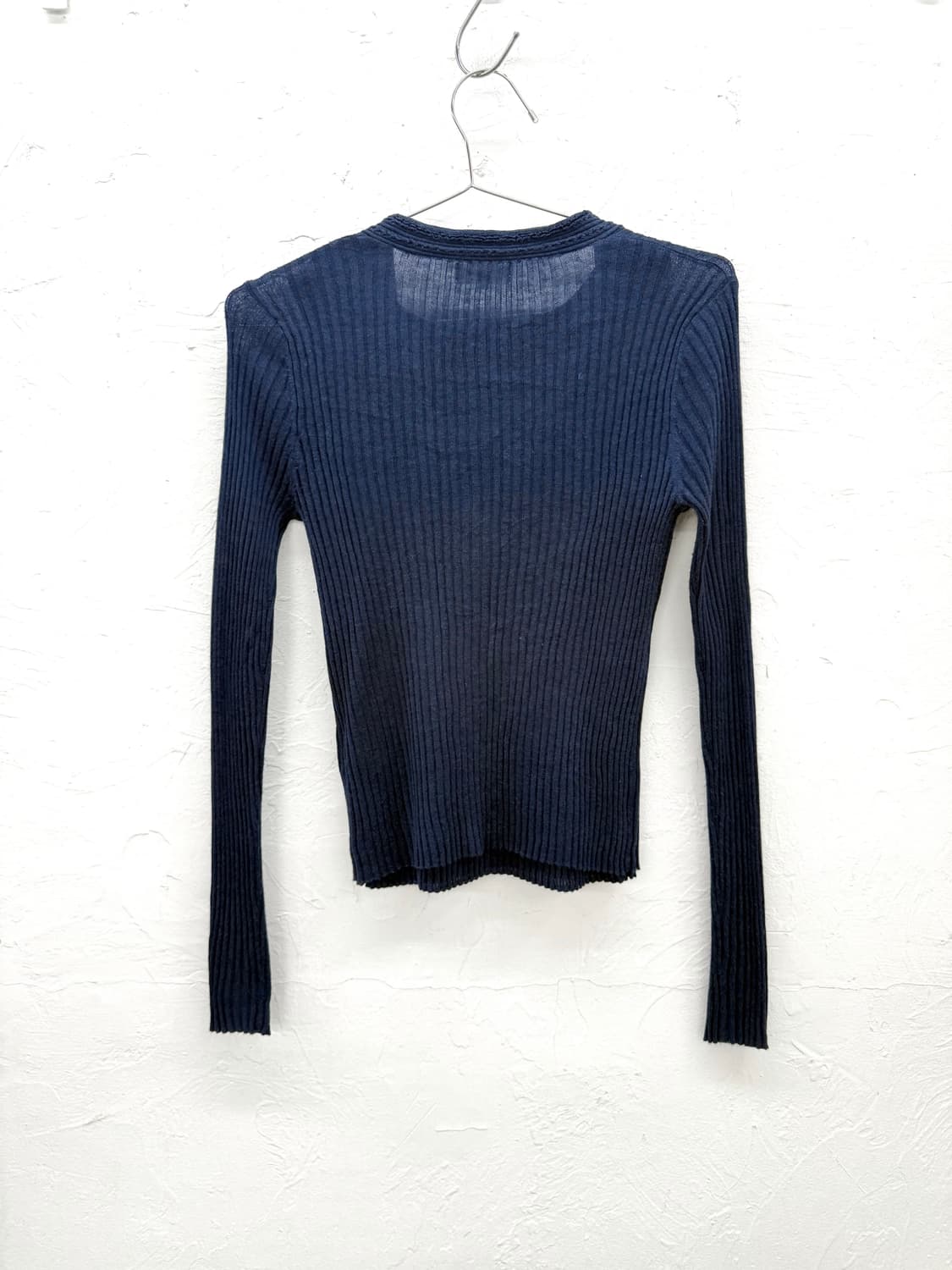 hiroko bis 에센셜 리브 니트 가디건 상품이미지3