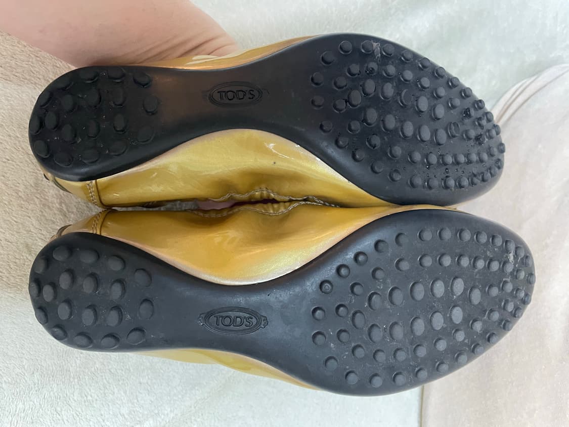 토즈 여성 플랫슈즈 골드 35½ 상품이미지3