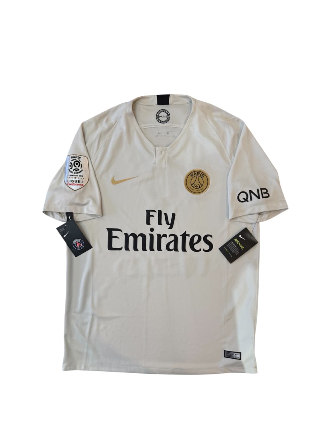 [L/105]18-19 PSG 어웨이 음바페 유니폼 919011-073 상품이미지2