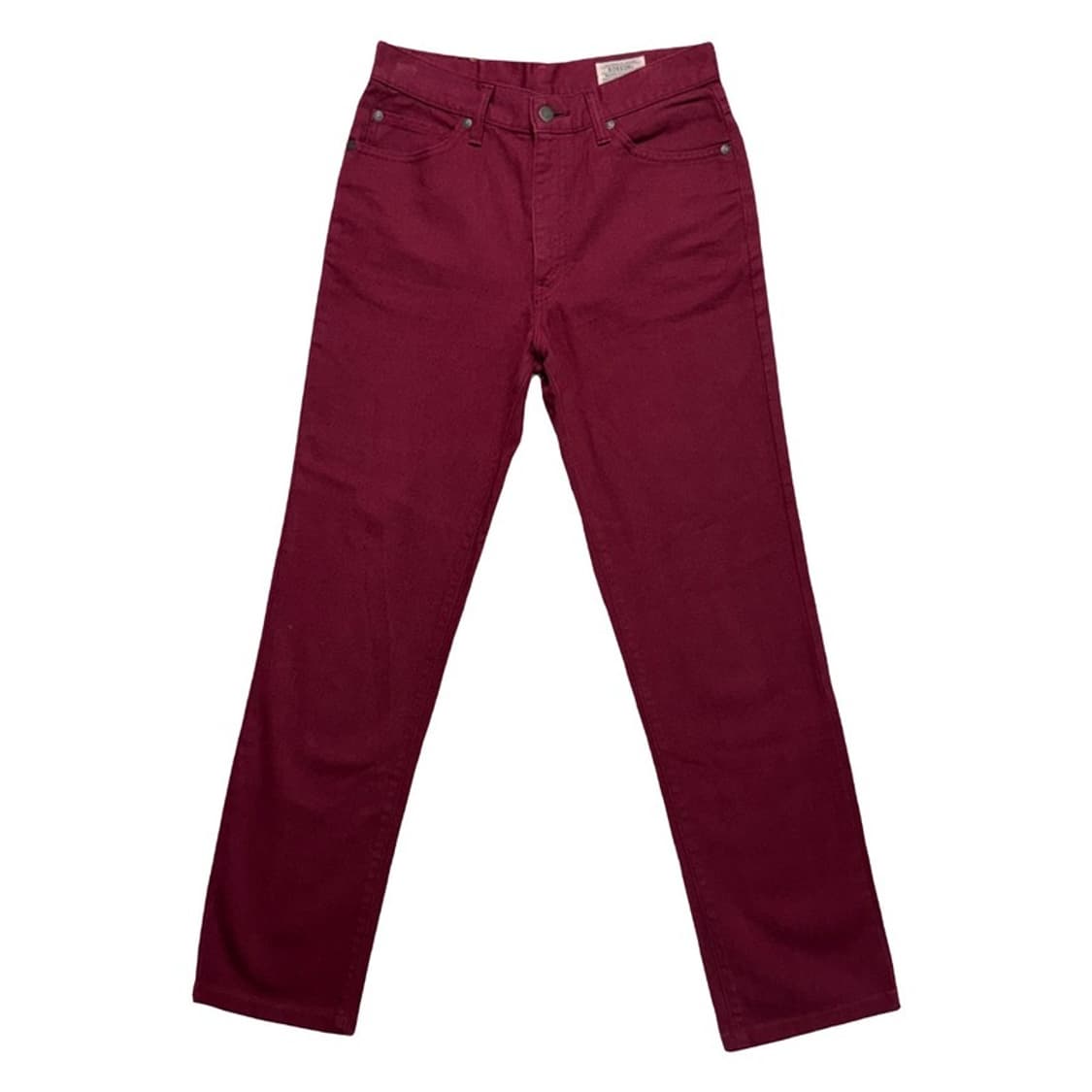 밥슨 스트레이트핏 데님 팬츠 레드 30 상품이미지1