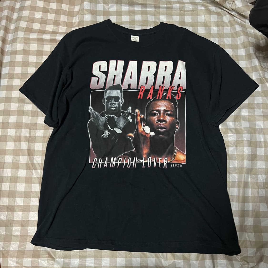 길단 샤바랭크스 프린팅 반팔 2XL 빈티지 스트릿 힙합 상품이미지1