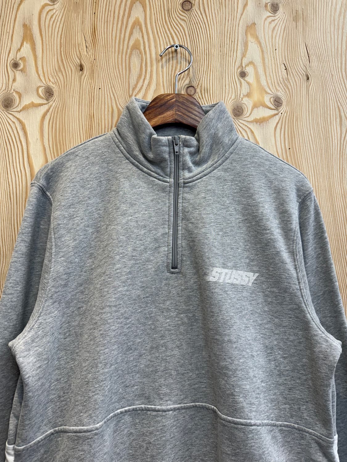 스투시 반집업 맨투맨 상품이미지2