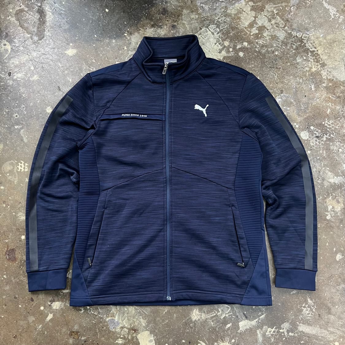 L) 푸마 기모 트랙자켓 집업자켓 트랙탑 져지 상품이미지2