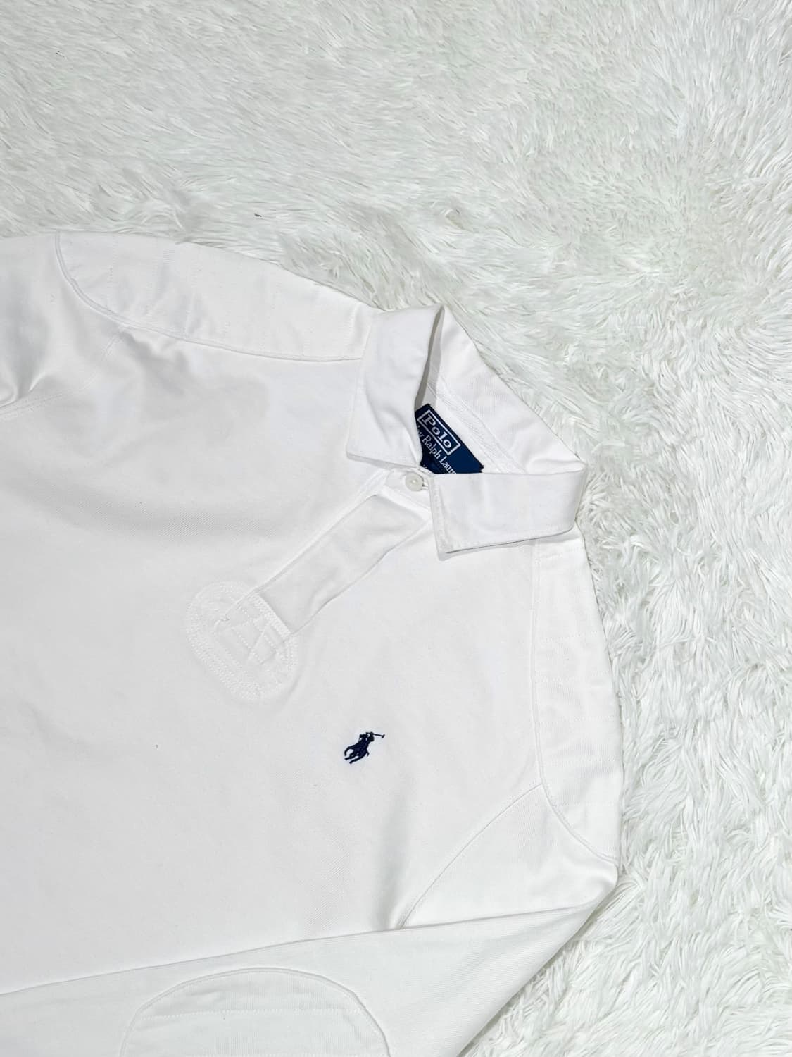 폴로 랄프로렌 화이트 포니 럭비 PK티 상품이미지5