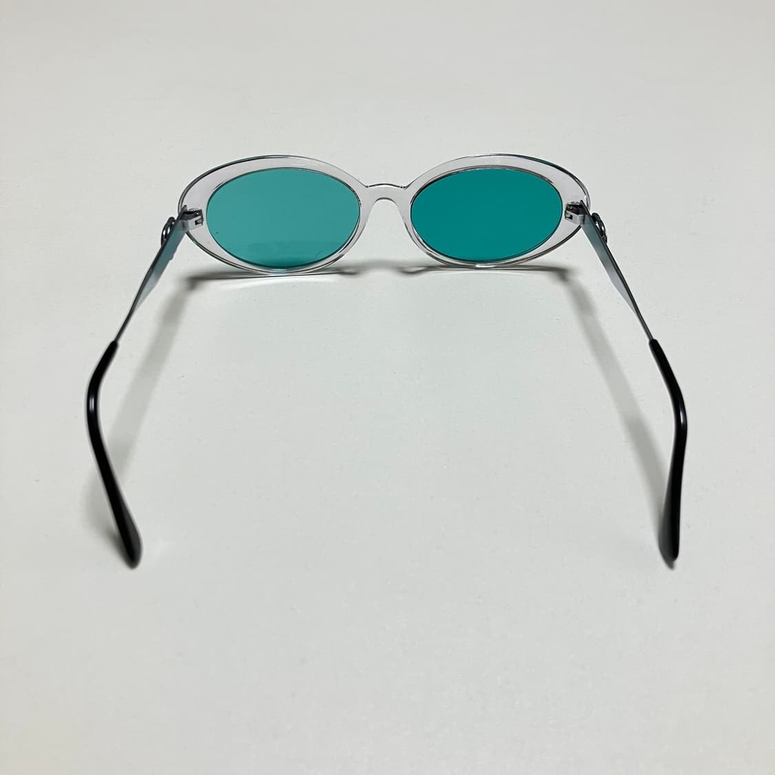 스틸 컬러 빈티지 선글라스 mint green 상품이미지3
